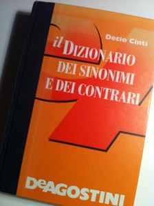 Non esistono più i sinonimi