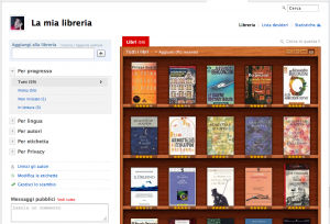 La libreria virtuale aNobii di Nicola