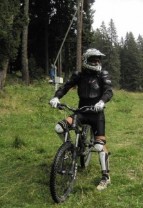downhill
