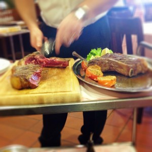 bistecca fiorentina in occasione di BMaxSocialDrive