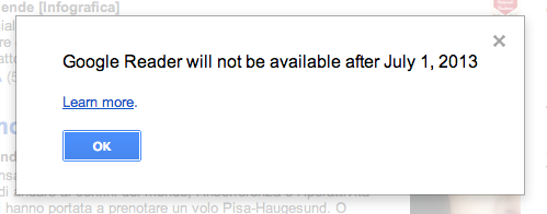 google abbandona google reader