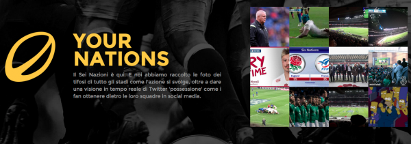 YourNations: il rugby diventa ancora più social grazie a Twitter e Instagram